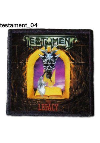 Naszywka TESTAMENT "The Legacy"