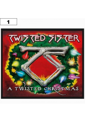 Naszywka TWISTED SISTER Twisted Christmas (01)