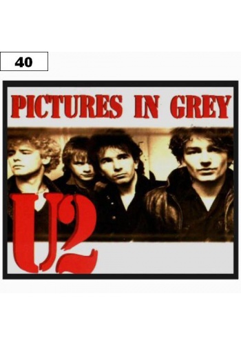 Naszywka U2 Pictures in Grey (40)