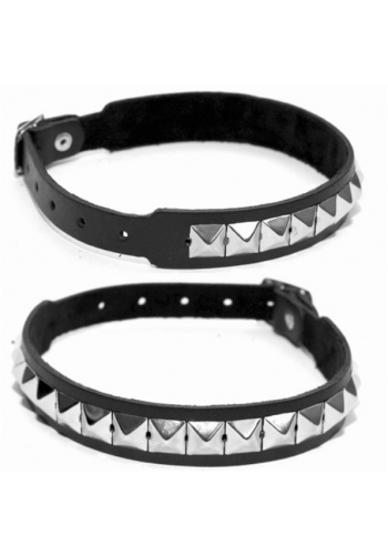 Obroża 1-rzędowa Pyramid