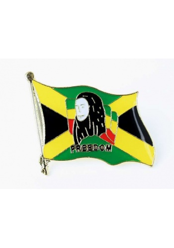 Przypinka metalowa FREEDOM Jamaica