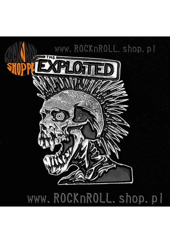 Przypinka metalowa THE EXPLOITED