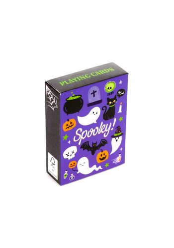 Talia kart do gry Spooky Halloween