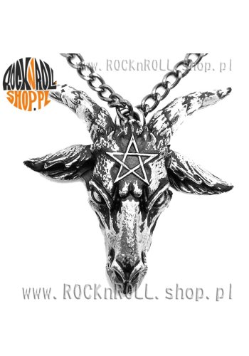 Wisior KOZIOŁ z pentagramem