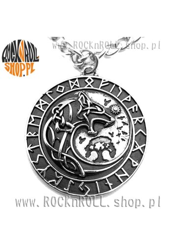 Wisior WILK z runami